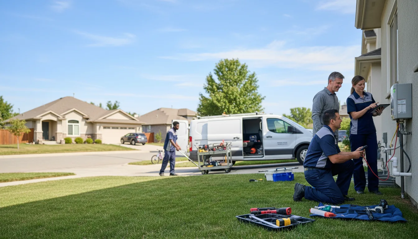 Tankless water heater service in South Houston, TX